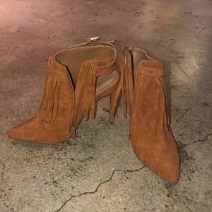 Pointed Moccasin Booties